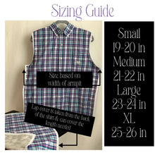 Load image into Gallery viewer, Blue Multi Color Plaid Clever Cover