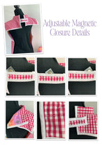 Load image into Gallery viewer, Lt Blue Square Plaid Clever Cover